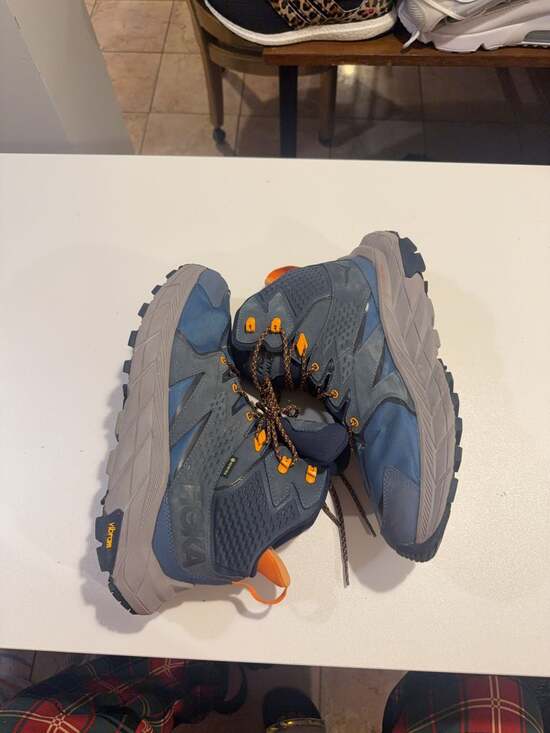 Hoka Anacapa Mid GTX Gore-Tex Vibram Real Teal/Outer Space Mens Hiking Boots 9 main image 4